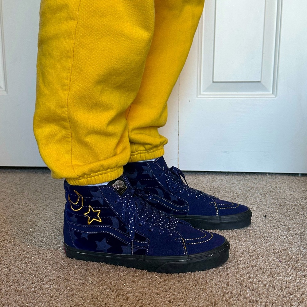 Disney + Vans hi-top Sorcerer Mickey